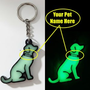 Homepage 14 Glow dog keychain